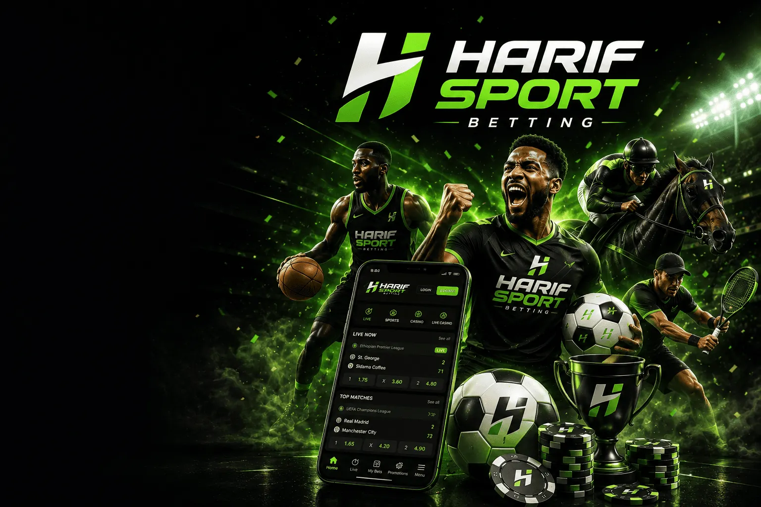 የHarif Sport ካዚኖ ግምገማ በ2026